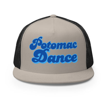 Performance | 5 Panel Trucker Cap | PANTHER ROYALE | Potomac Dance Logo
