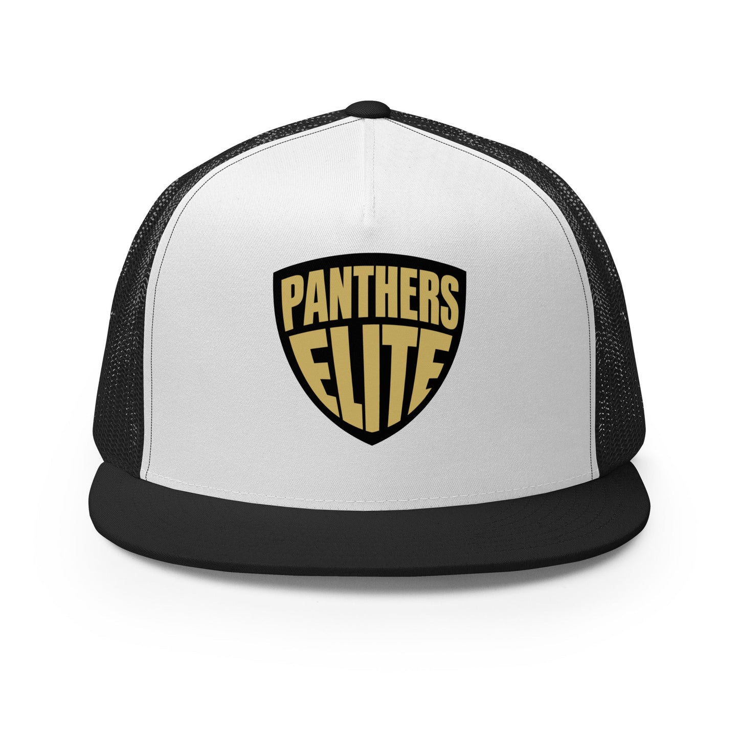 Performance | 5 Panel Trucker Cap | Panthers Elite | Crest Logo