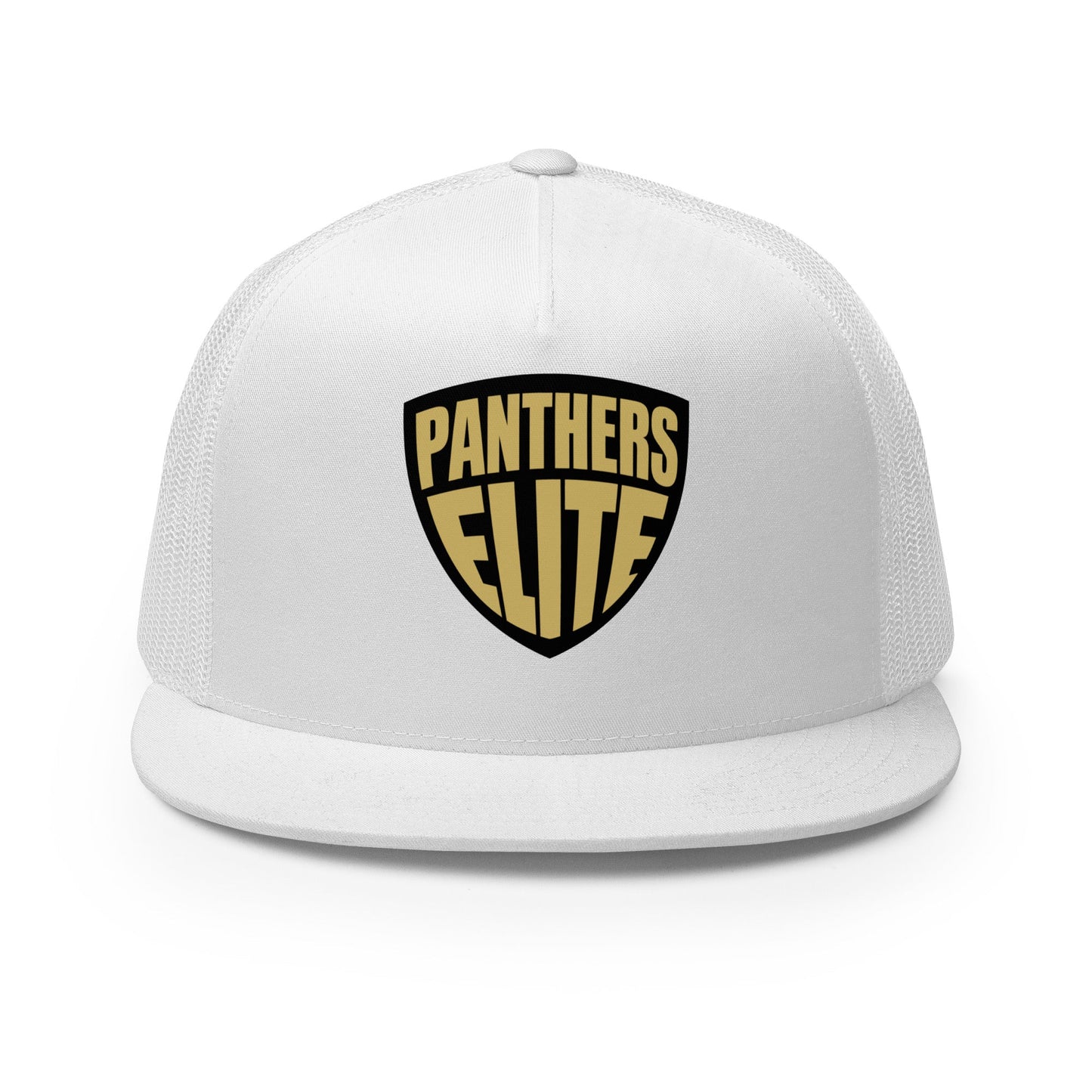 Performance | 5 Panel Trucker Cap | Panthers Elite | Crest Logo