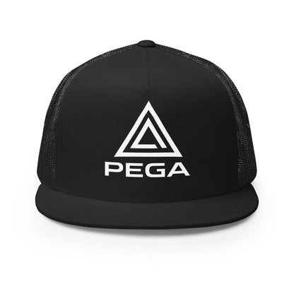 Performance | 5 Panel Trucker Cap | PEGA | Icon Logo