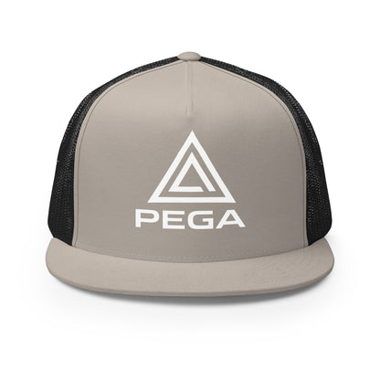 Performance | 5 Panel Trucker Cap | PEGA | Icon Logo