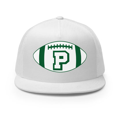 Performance | 5 Panel Trucker Cap | Pentucket Youth Football and Cheer | Varsity Badge Logo