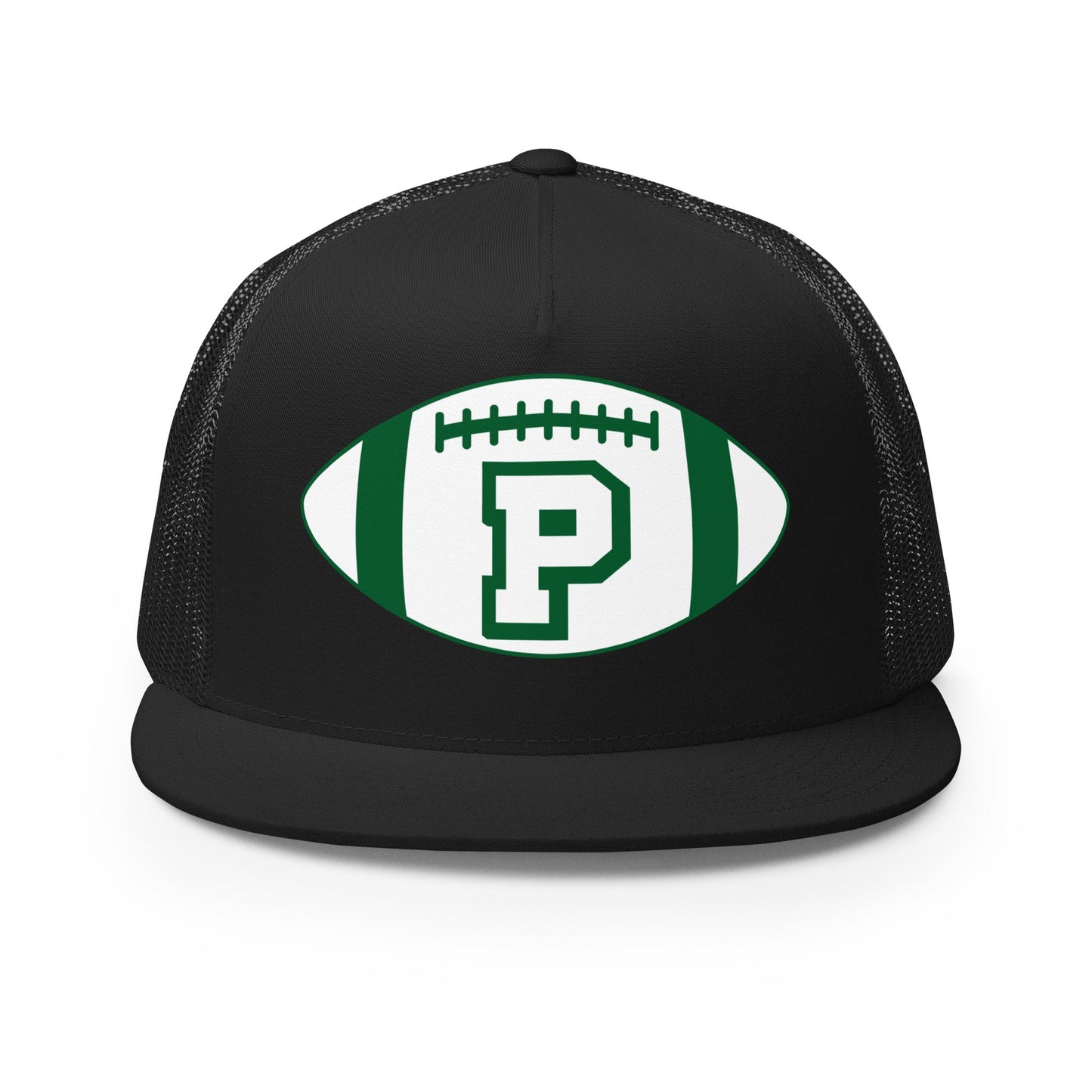 Performance | 5 Panel Trucker Cap | Pentucket Youth Football and Cheer | Varsity Badge Logo