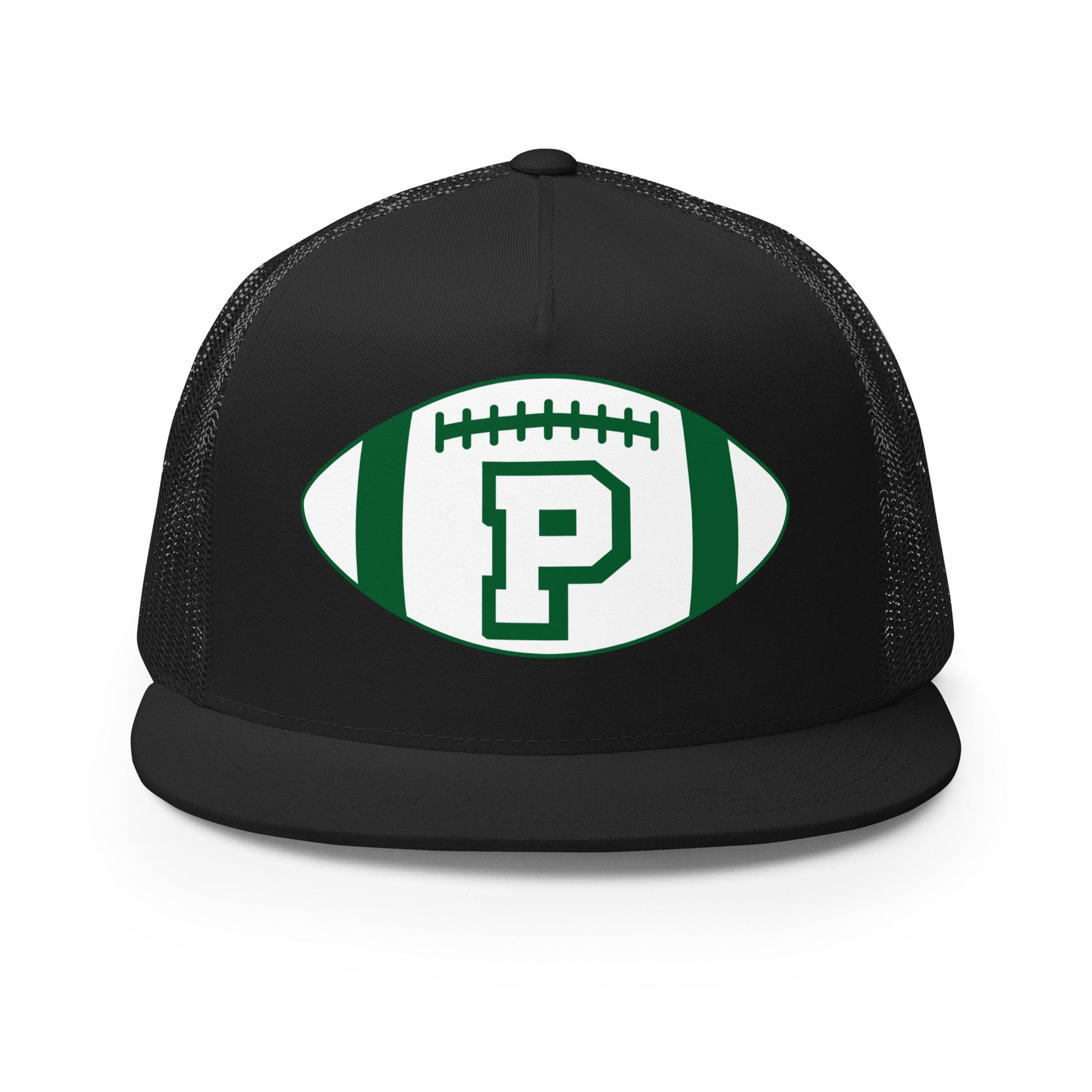 Performance | 5 Panel Trucker Cap | Pentucket Youth Football and Cheer | Varsity Badge Logo