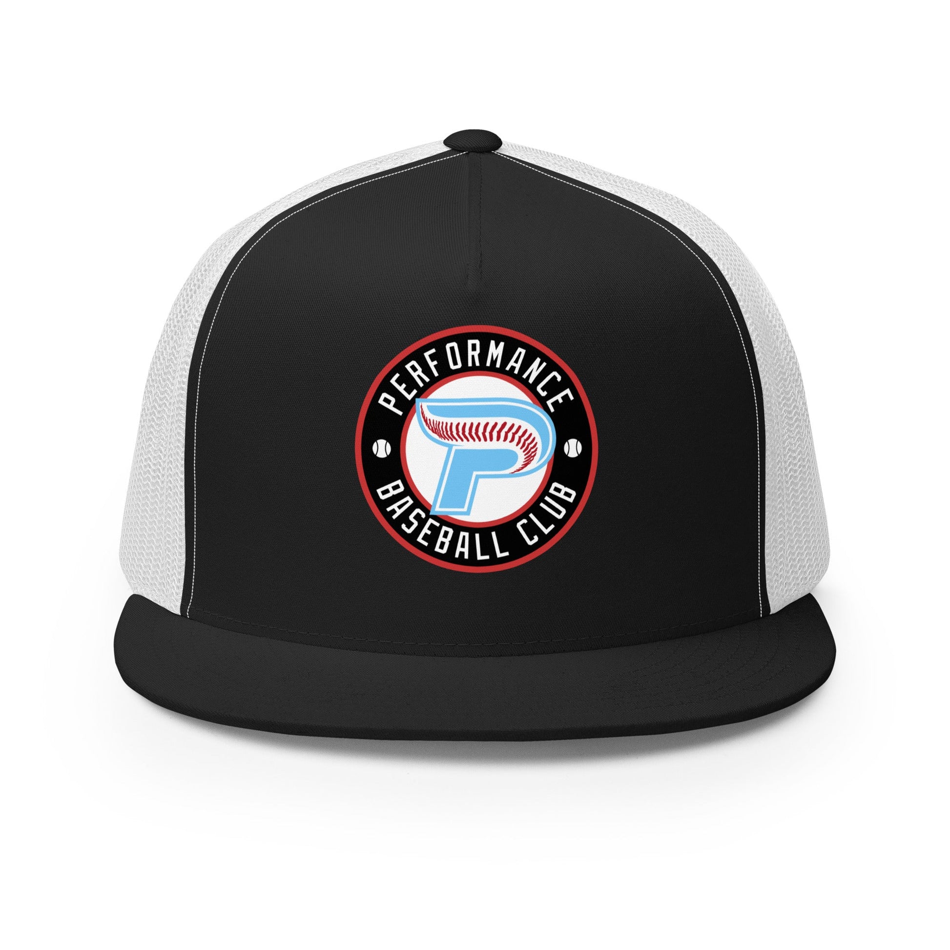 Performance | 5 Panel Trucker Cap | Performance Baseball Club | Alt Logo