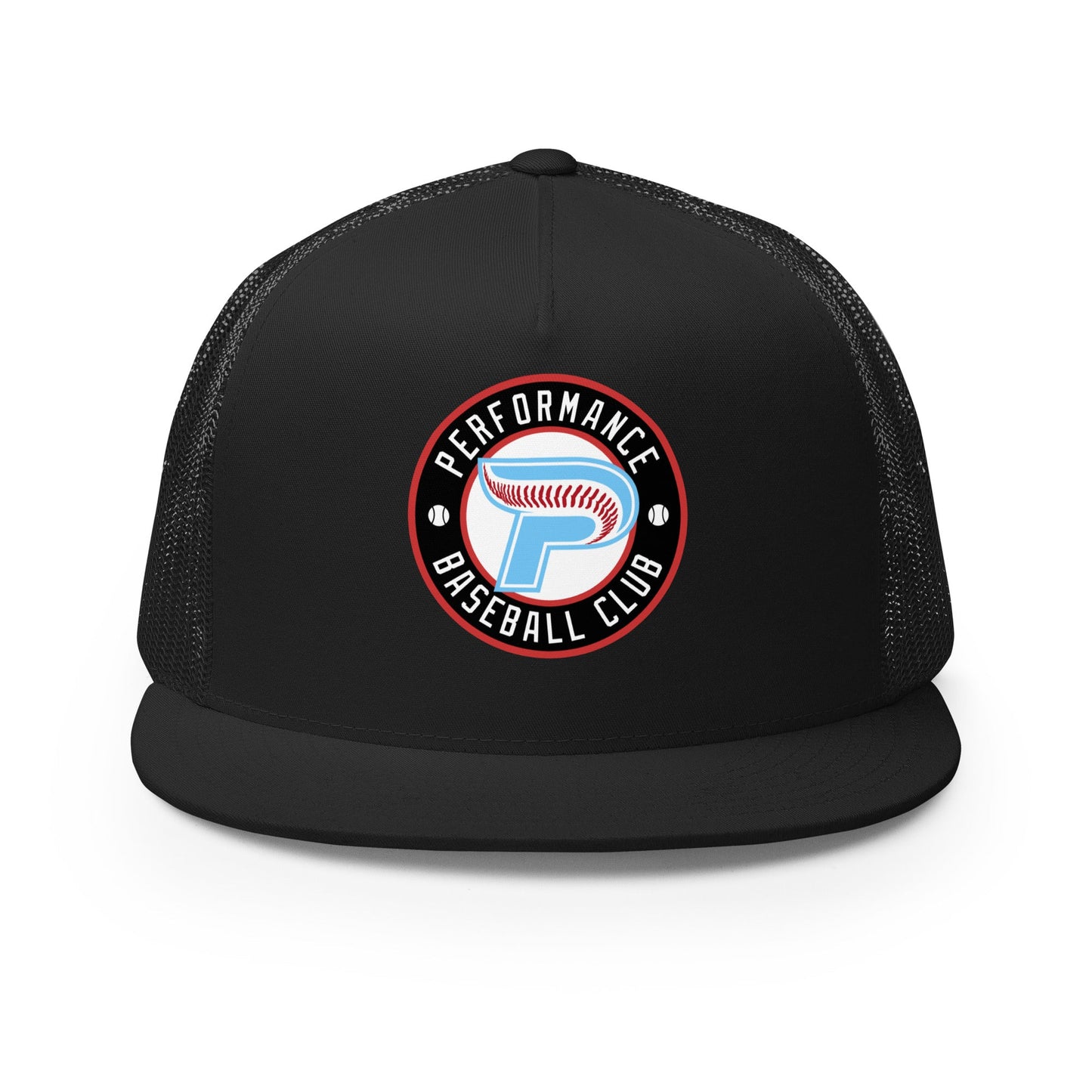 Performance | 5 Panel Trucker Cap | Performance Baseball Club | Alt Logo