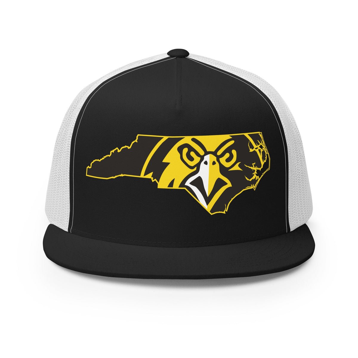 Performance | 5 Panel Trucker Cap | Pfeiffer University Golf | NC Logo