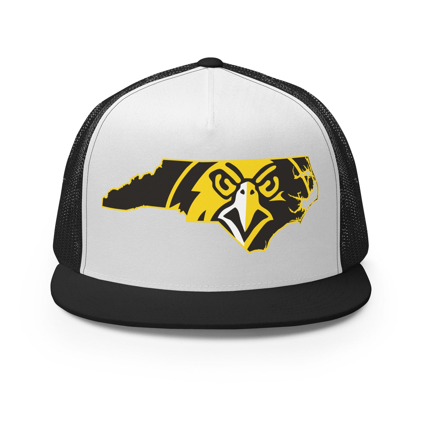 Performance | 5 Panel Trucker Cap | Pfeiffer University Golf | NC Logo