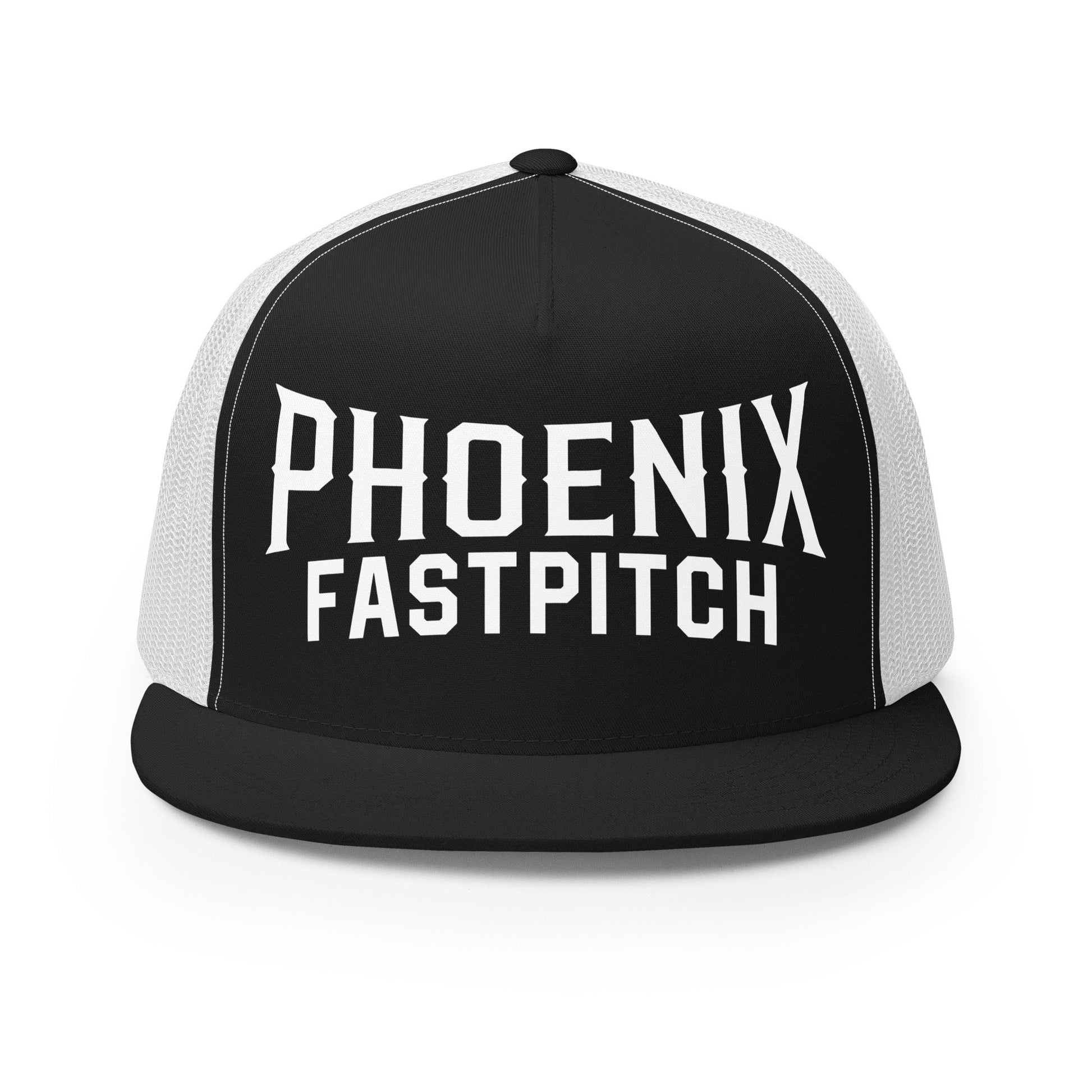 Performance | 5 Panel Trucker Cap | Phoenix Fastpitch | Script Logo