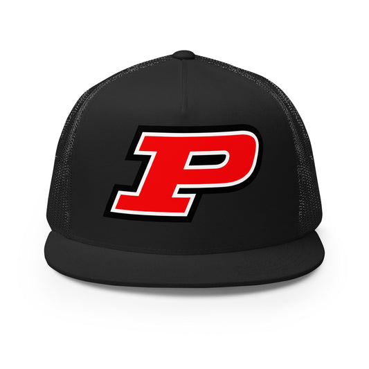 Performance | 5 Panel Trucker Cap | Pisgah Rec League | Block P Logo