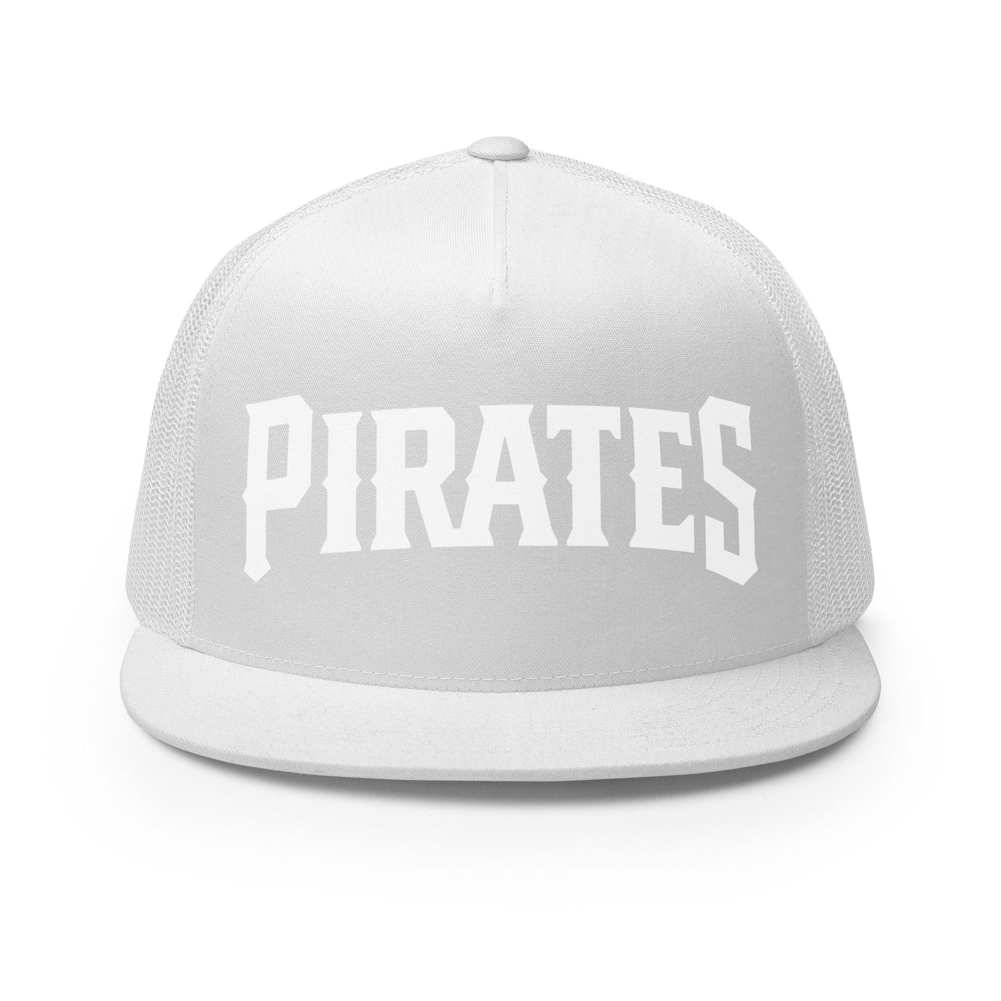 Performance | 5 Panel Trucker Cap | Port City Pirates | Cannonball Portside Logo