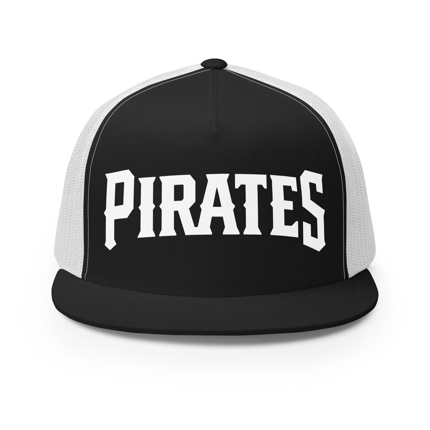 Performance | 5 Panel Trucker Cap | Port City Pirates | Cannonball Portside Logo