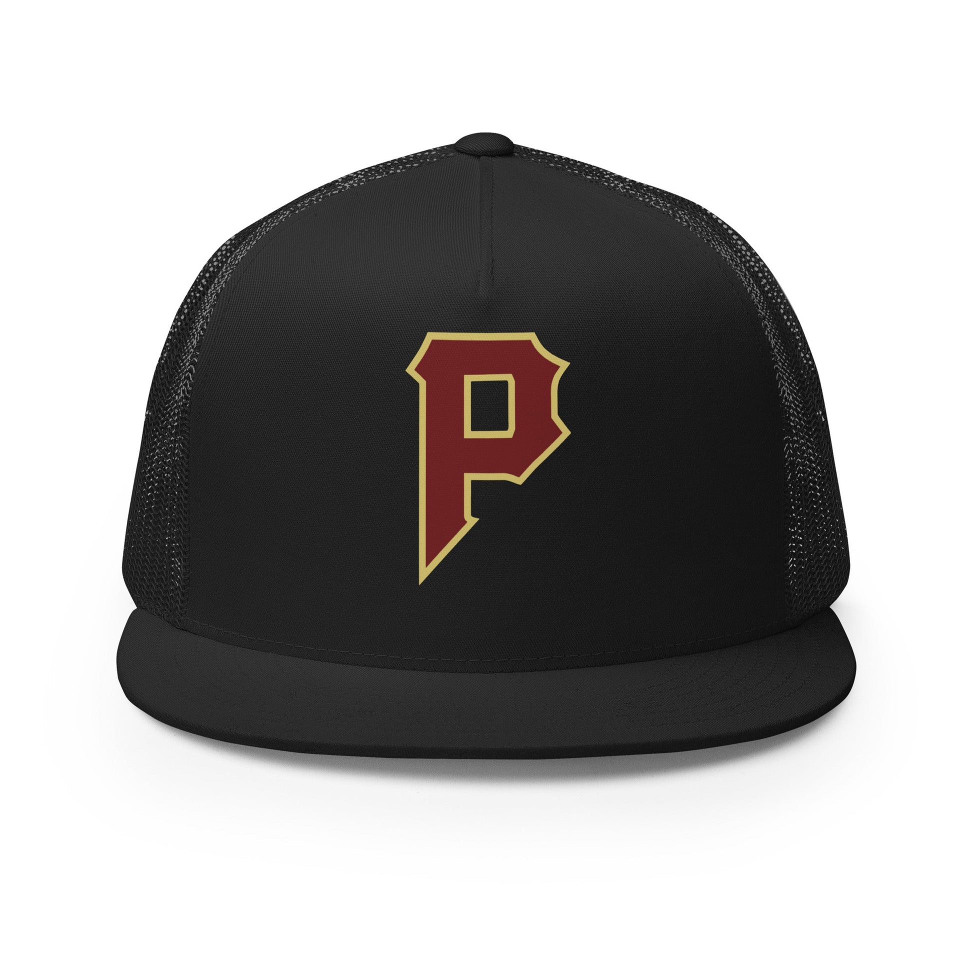 Performance | 5 Panel Trucker Cap | Port City Pirates | P-Mark Logo