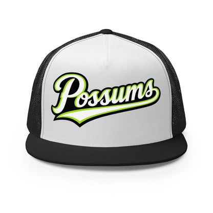 Performance | 5 Panel Trucker Cap | Possums | Script Logo