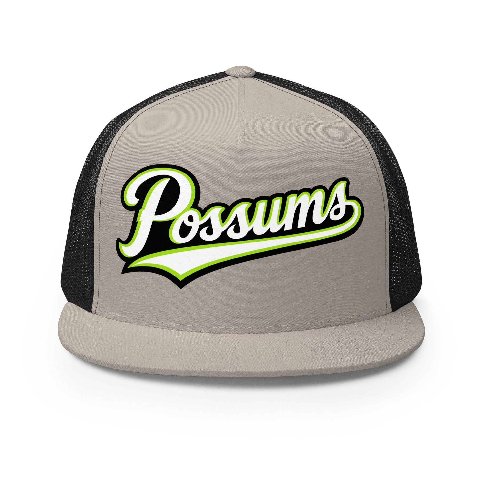 Performance | 5 Panel Trucker Cap | Possums | Script Logo
