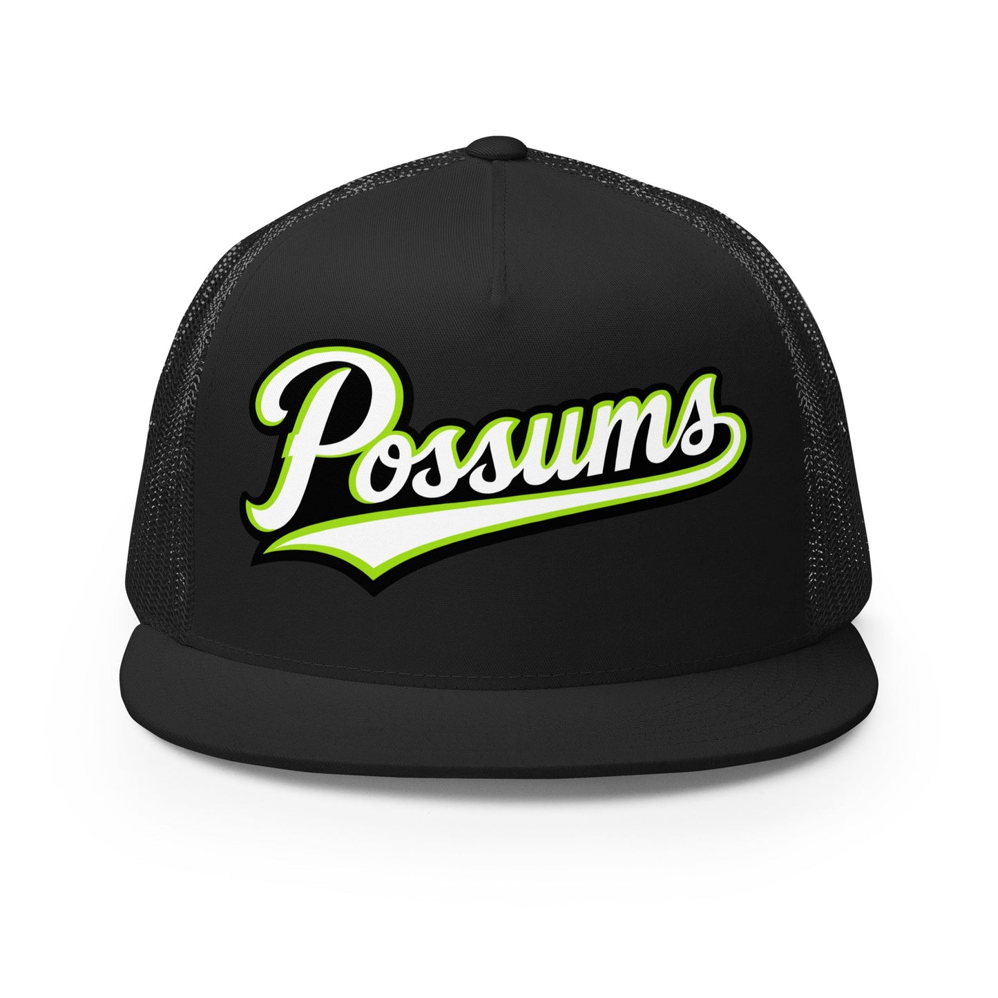 Performance | 5 Panel Trucker Cap | Possums | Script Logo