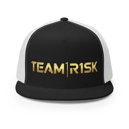 Performance | 5 Panel Trucker Cap | R1SK.gg | Script Logo