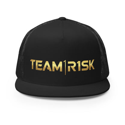 Performance | 5 Panel Trucker Cap | R1SK.gg | Script Logo