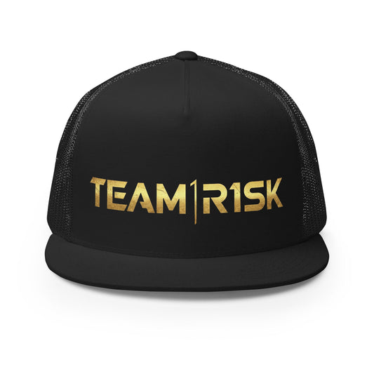 Performance | 5 Panel Trucker Cap | R1SK.gg | Script Logo