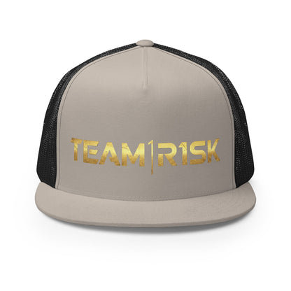 Performance | 5 Panel Trucker Cap | R1SK.gg | Script Logo