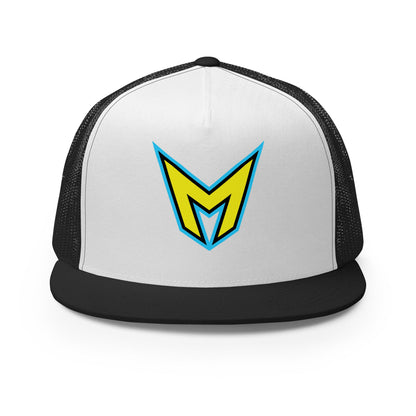 Performance | 5 Panel Trucker Cap | Racine Monstars | M Logo