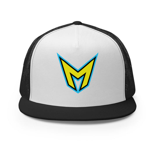 Performance | 5 Panel Trucker Cap | Racine Monstars | M Logo