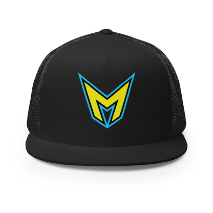 Performance | 5 Panel Trucker Cap | Racine Monstars | M Logo