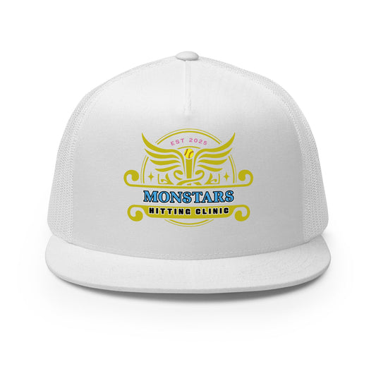 Performance | 5 Panel Trucker Cap | Racine Monstars