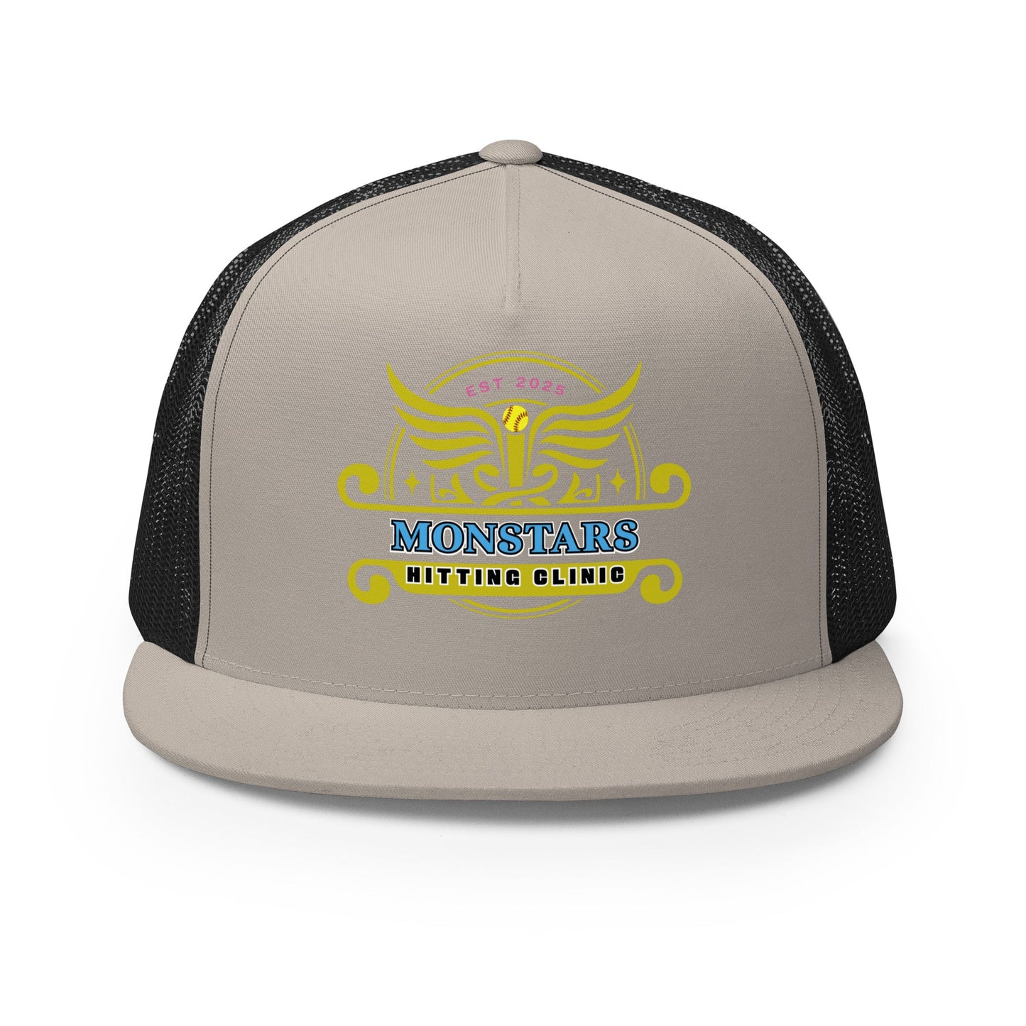 Performance | 5 Panel Trucker Cap | Racine Monstars
