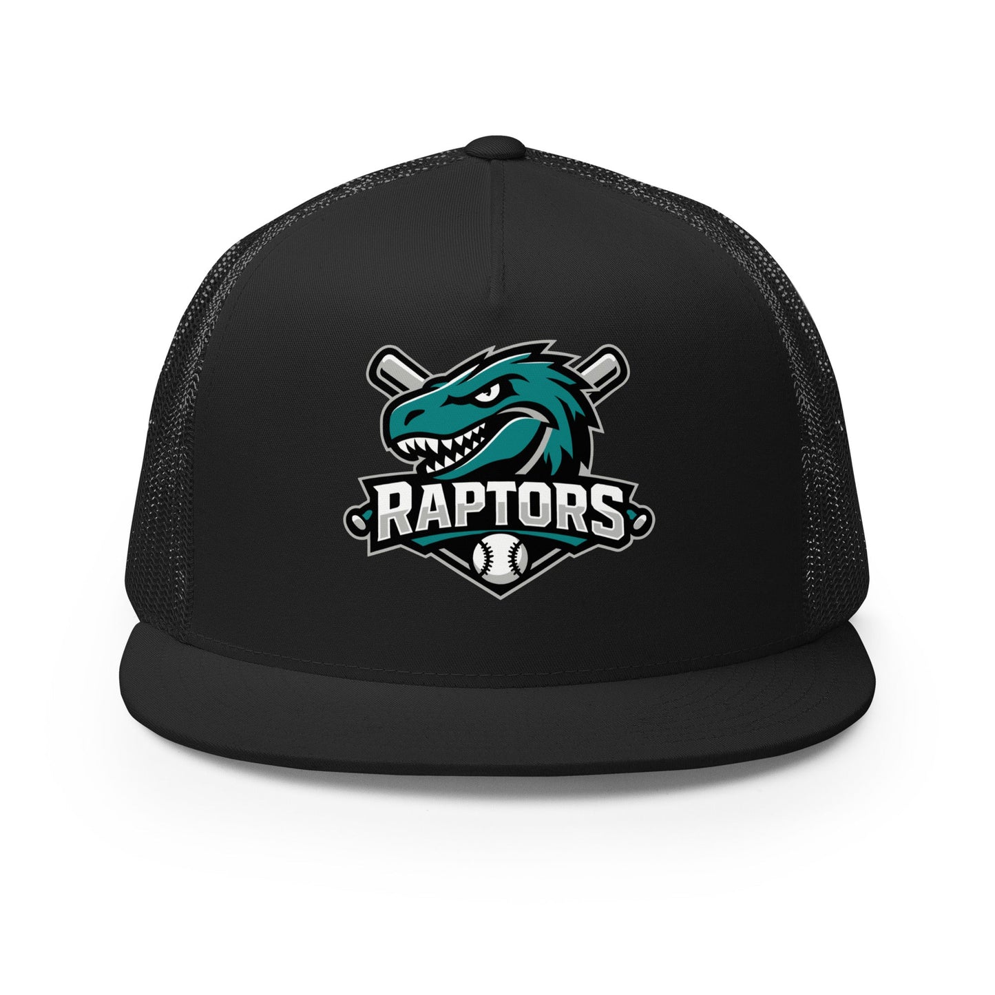 Performance | 5 Panel Trucker Cap | Raptors | Patch Logo