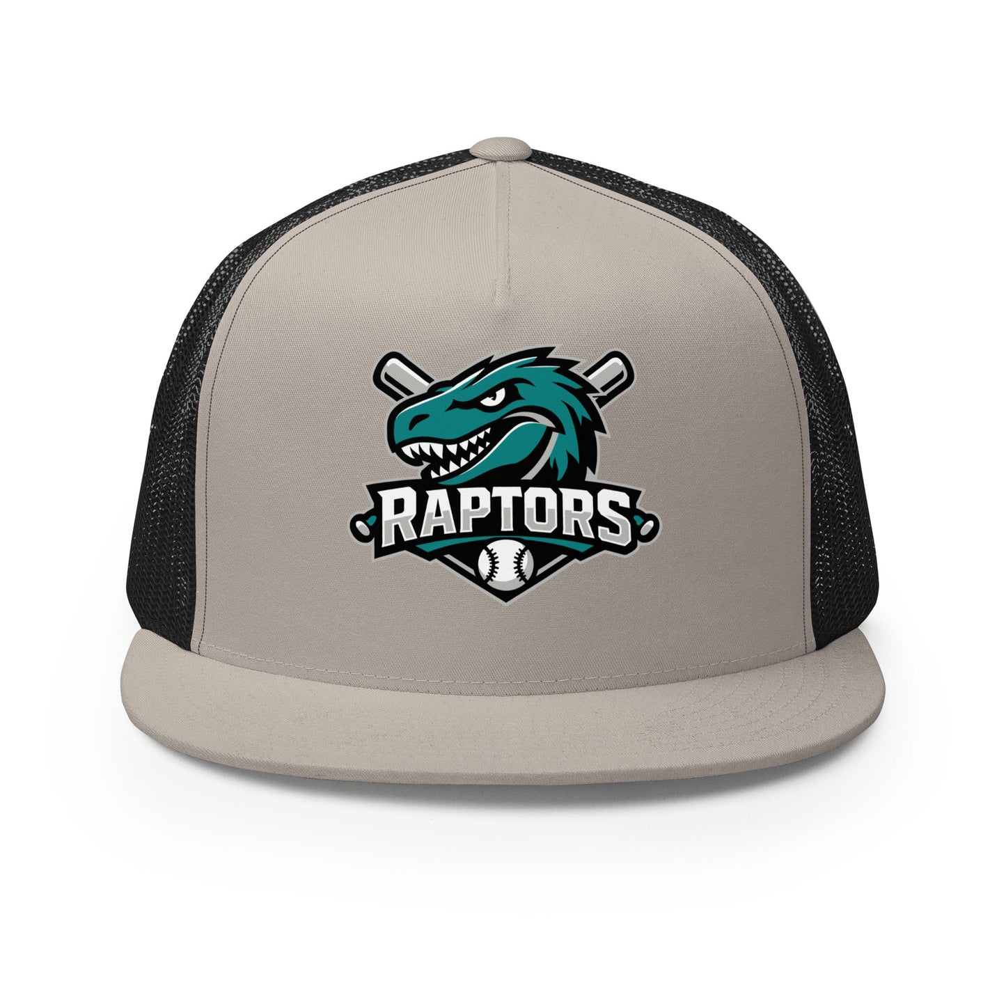 Performance | 5 Panel Trucker Cap | Raptors | Patch Logo