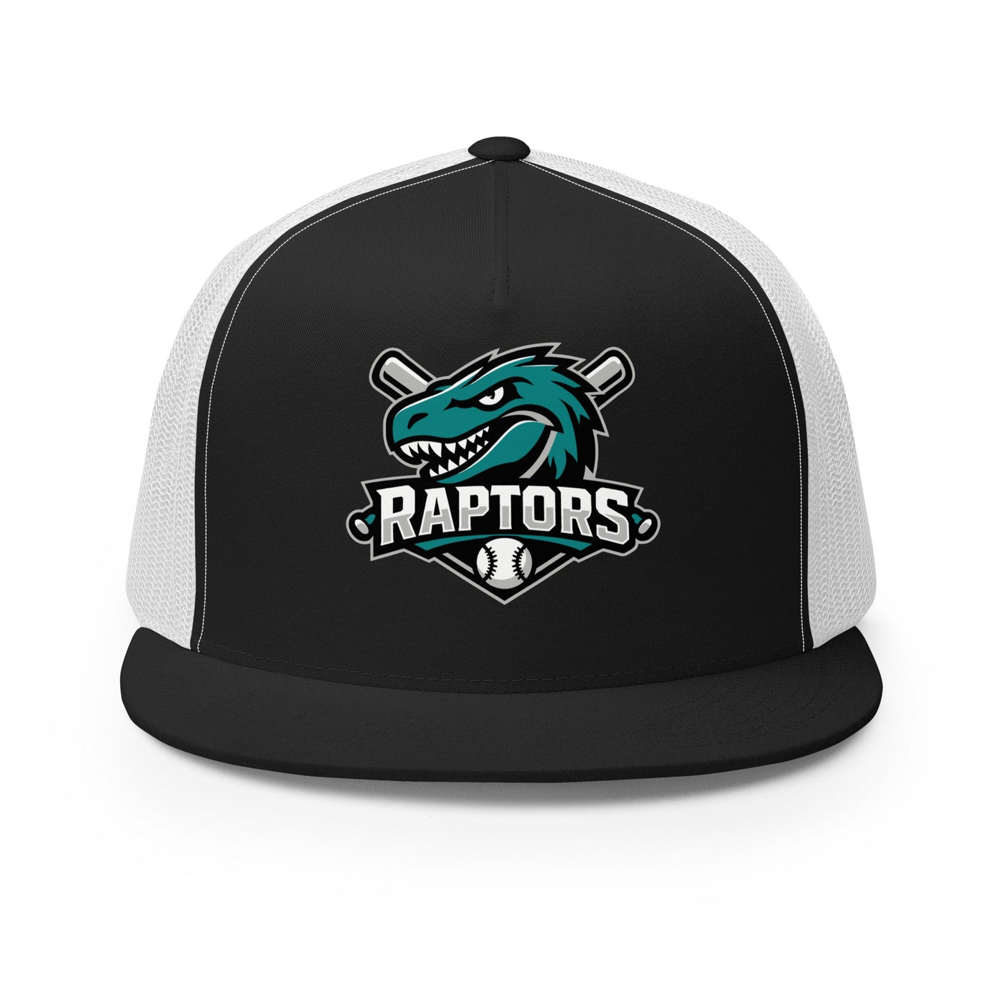 Performance | 5 Panel Trucker Cap | Raptors | Patch Logo