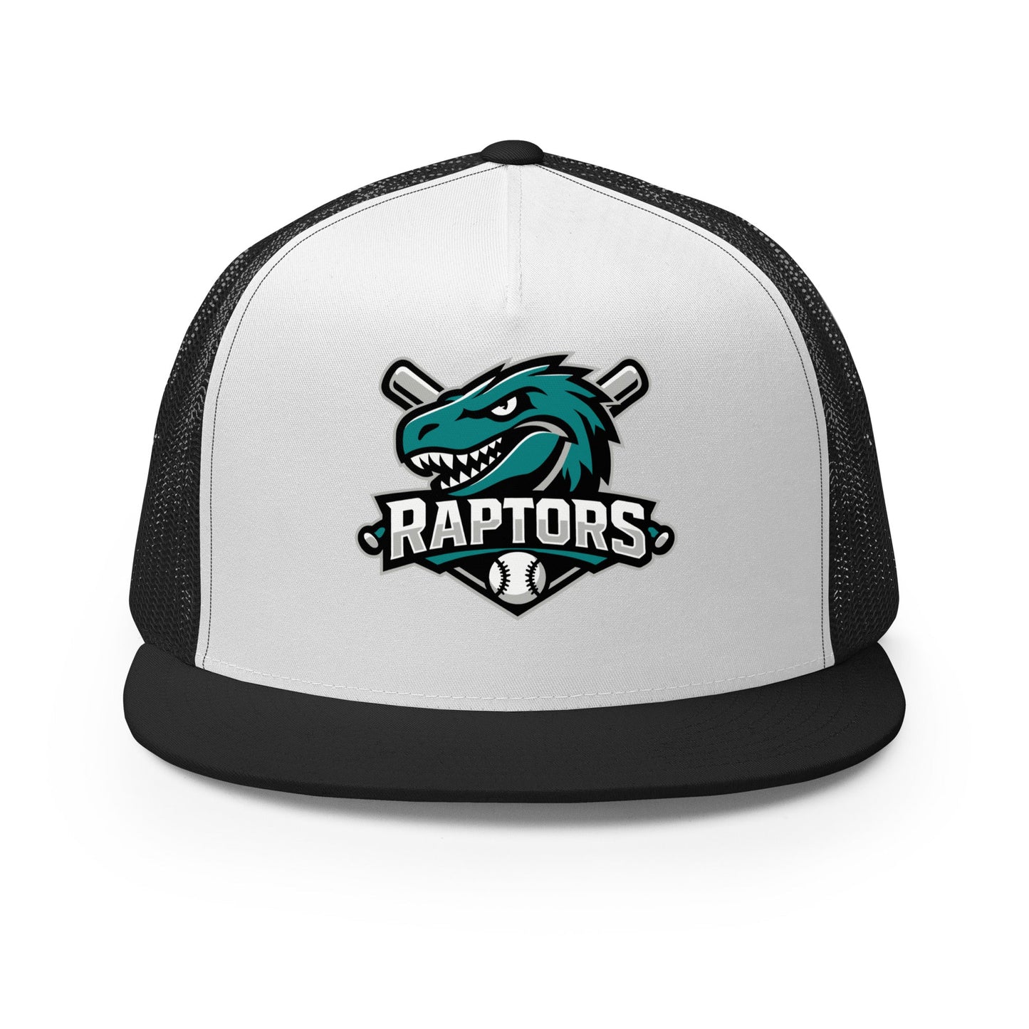 Performance | 5 Panel Trucker Cap | Raptors | Patch Logo