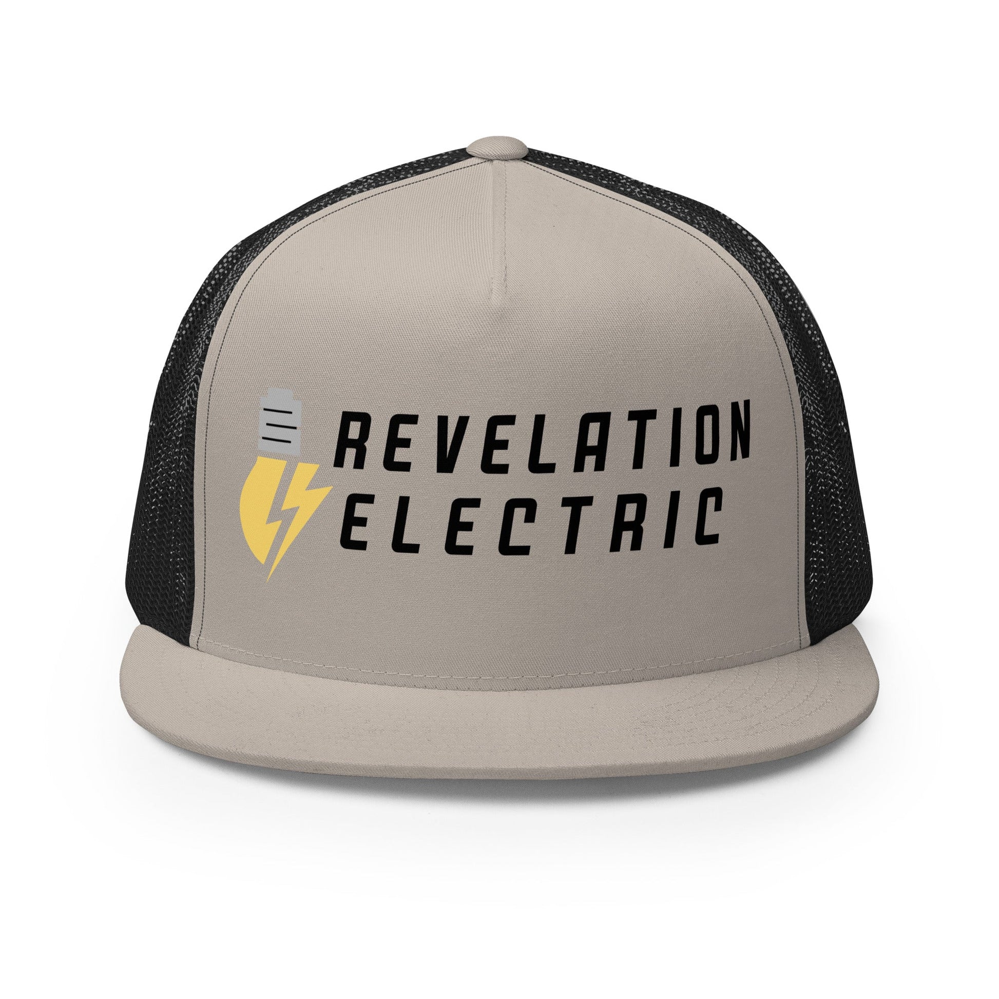 Performance | 5 Panel Trucker Cap | Revelation Electric | Logo