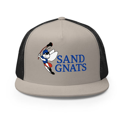 Performance | 5 Panel Trucker Cap | RH Sandgnats | Swarm Athletic Logo