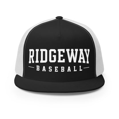 Performance | 5 Panel Trucker Cap | Ridgeway High School Baseball | Emblem Logo