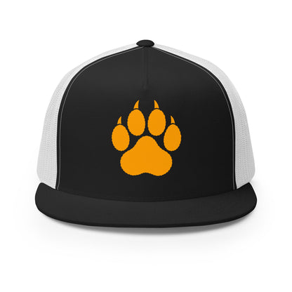 Performance | 5 Panel Trucker Cap | Rock Springs High School Tennis | Paw Logo