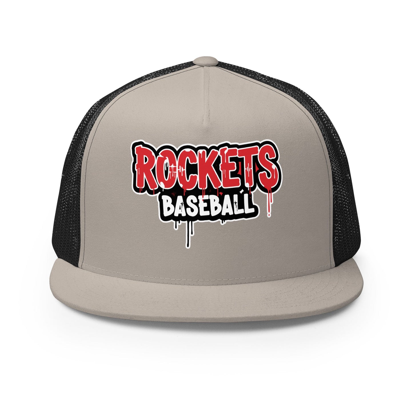 Performance | 5 Panel Trucker Cap | Rockets Baseball