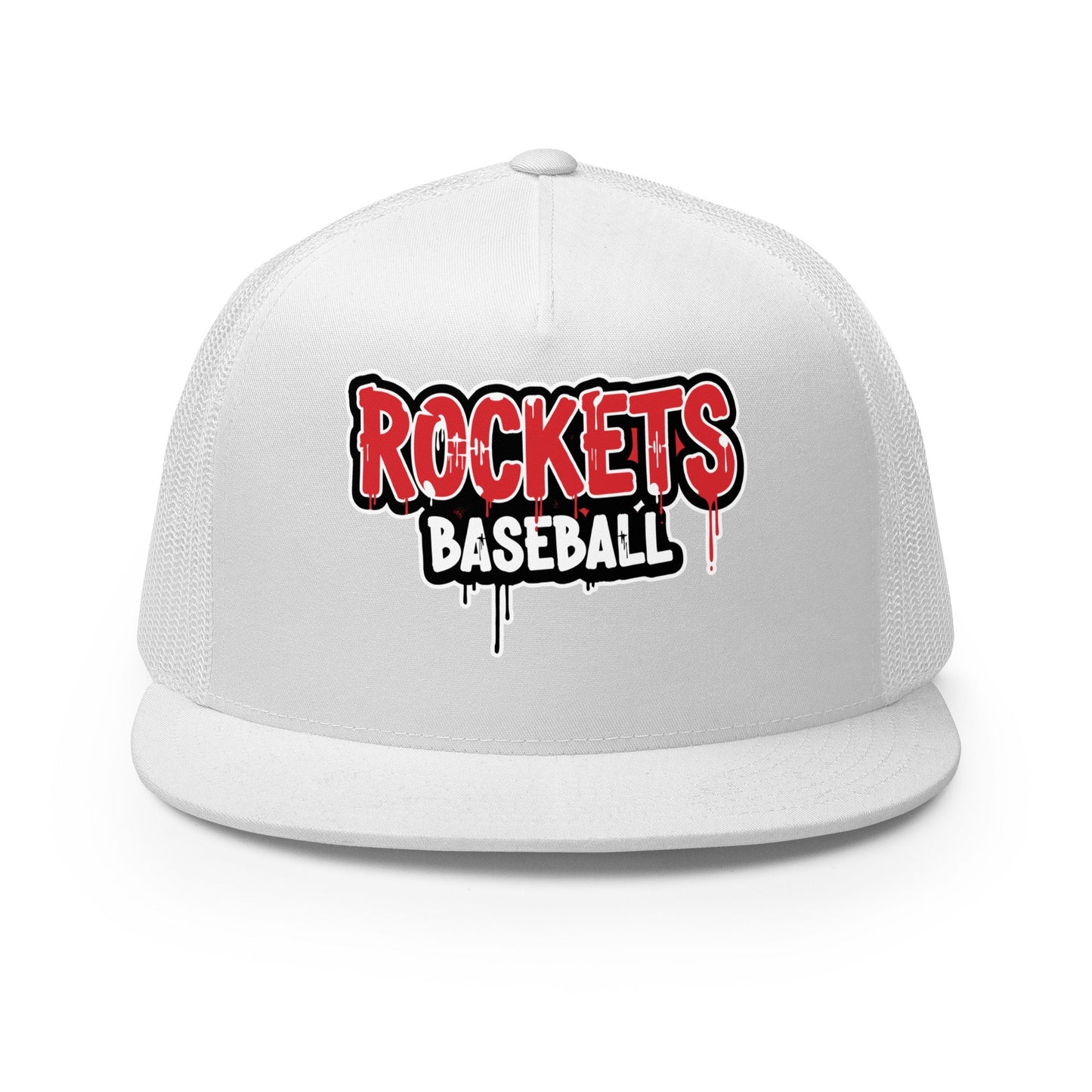 Performance | 5 Panel Trucker Cap | Rockets Baseball