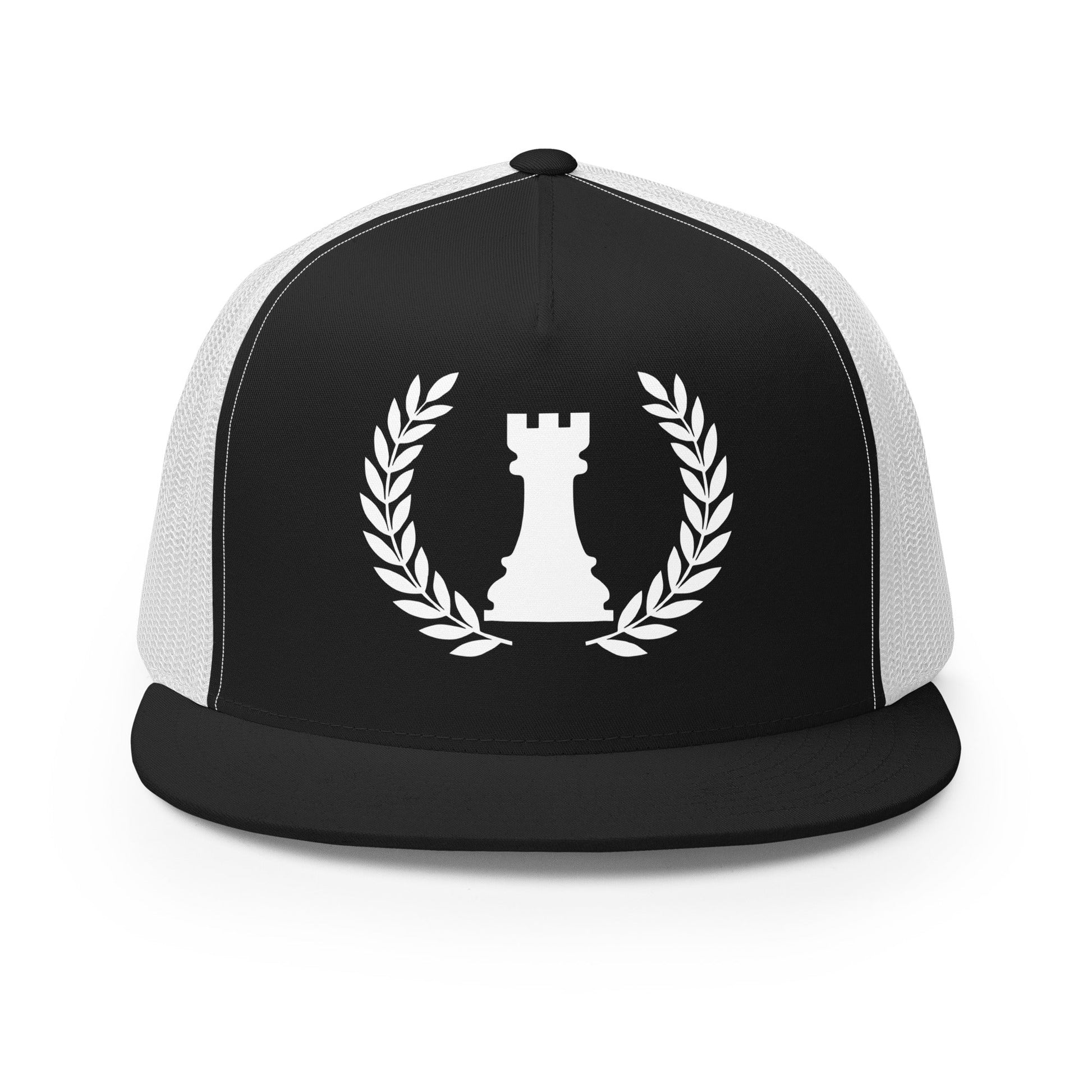 Performance | 5 Panel Trucker Cap | Rook Defense Solutions | Apex Castle Logo
