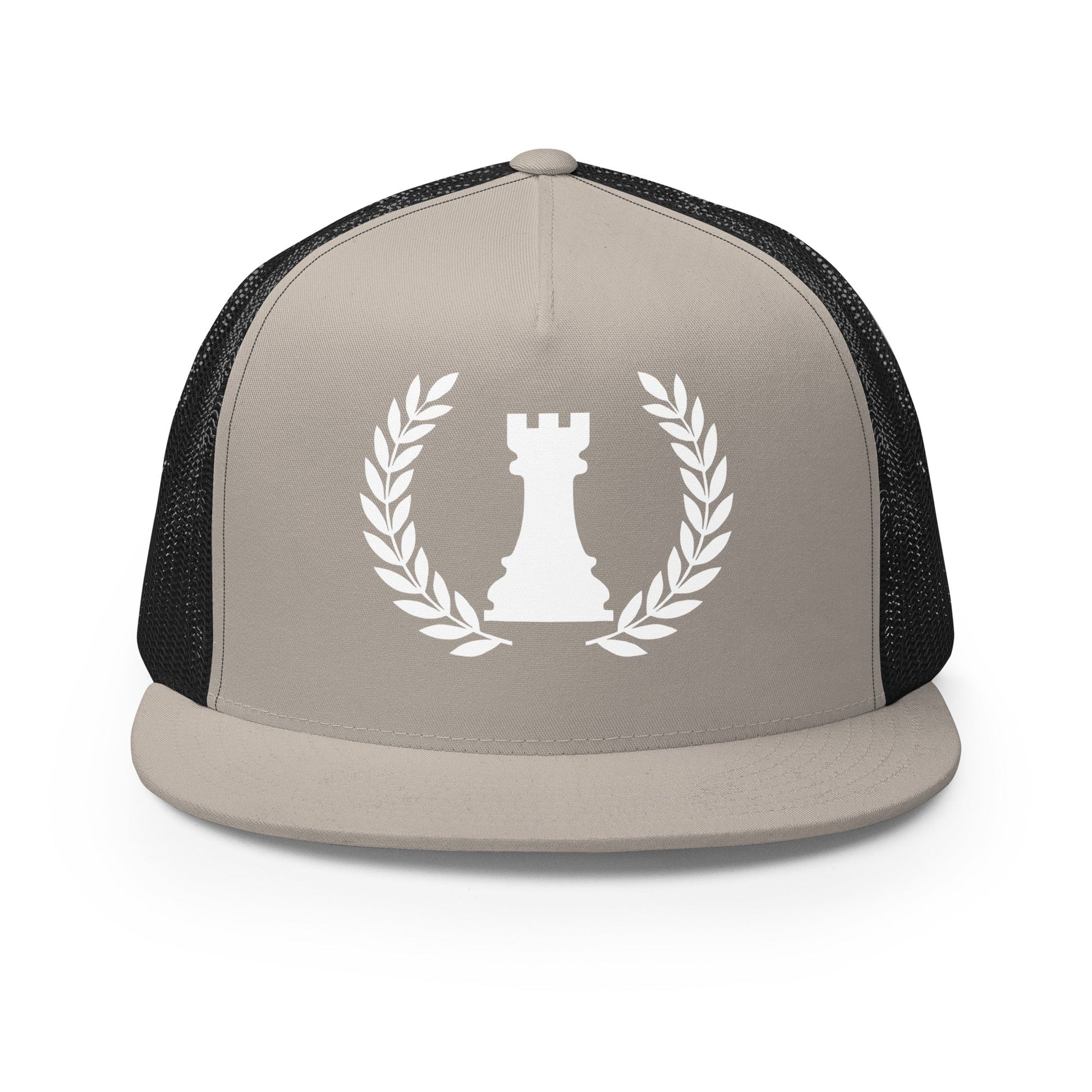Performance | 5 Panel Trucker Cap | Rook Defense Solutions | Apex Castle Logo