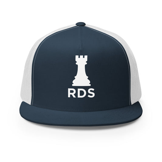 Performance | 5 Panel Trucker Cap | Rook Defense Solutions | Crest Logo