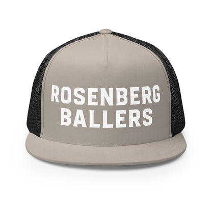 Performance | 5 Panel Trucker Cap | Rosenberg Ballers | Vanguard Logo