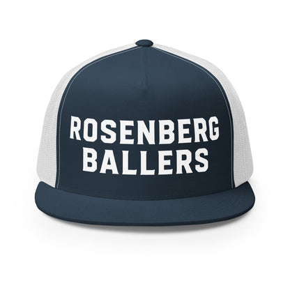 Performance | 5 Panel Trucker Cap | Rosenberg Ballers | Vanguard Logo