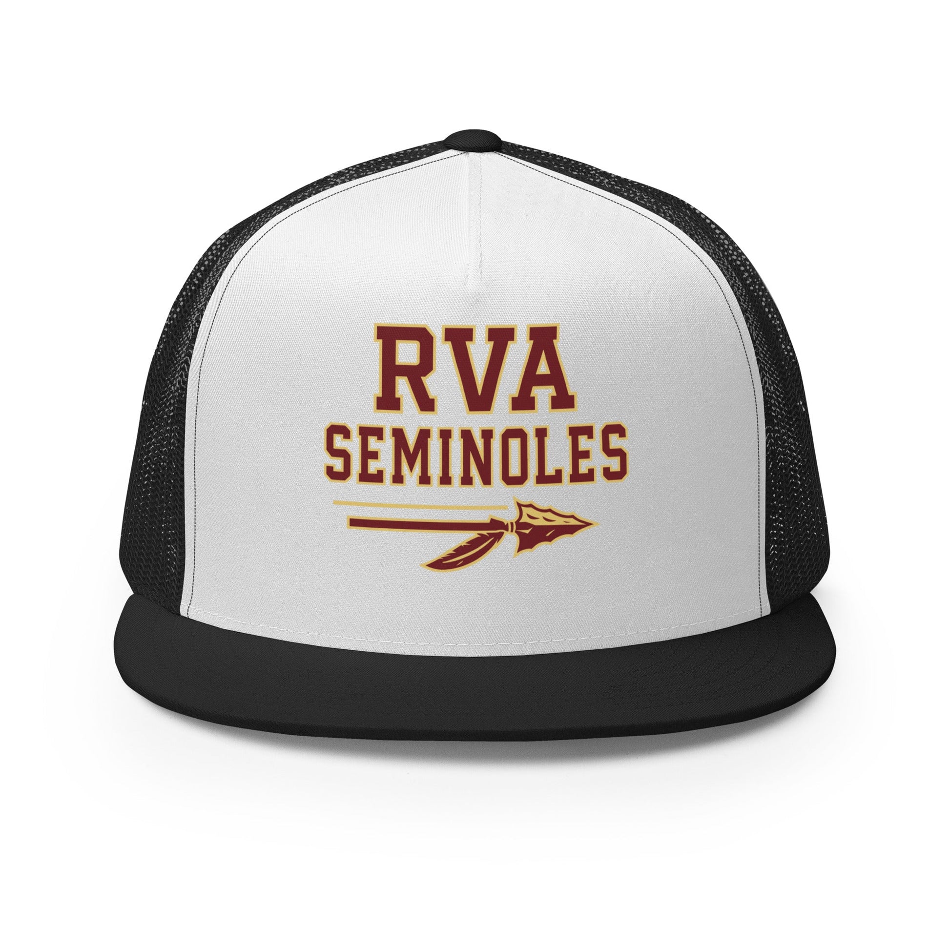 Performance | 5 Panel Trucker Cap | RVA Seminoles | Script Logo