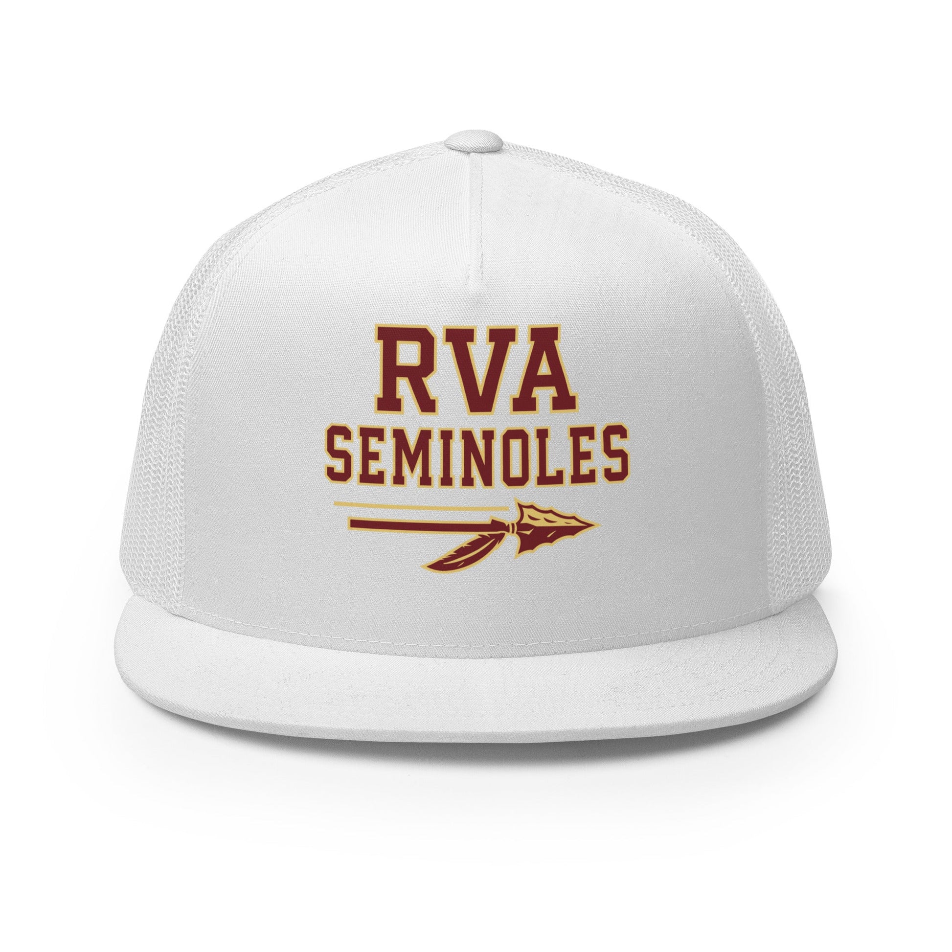 Performance | 5 Panel Trucker Cap | RVA Seminoles | Script Logo