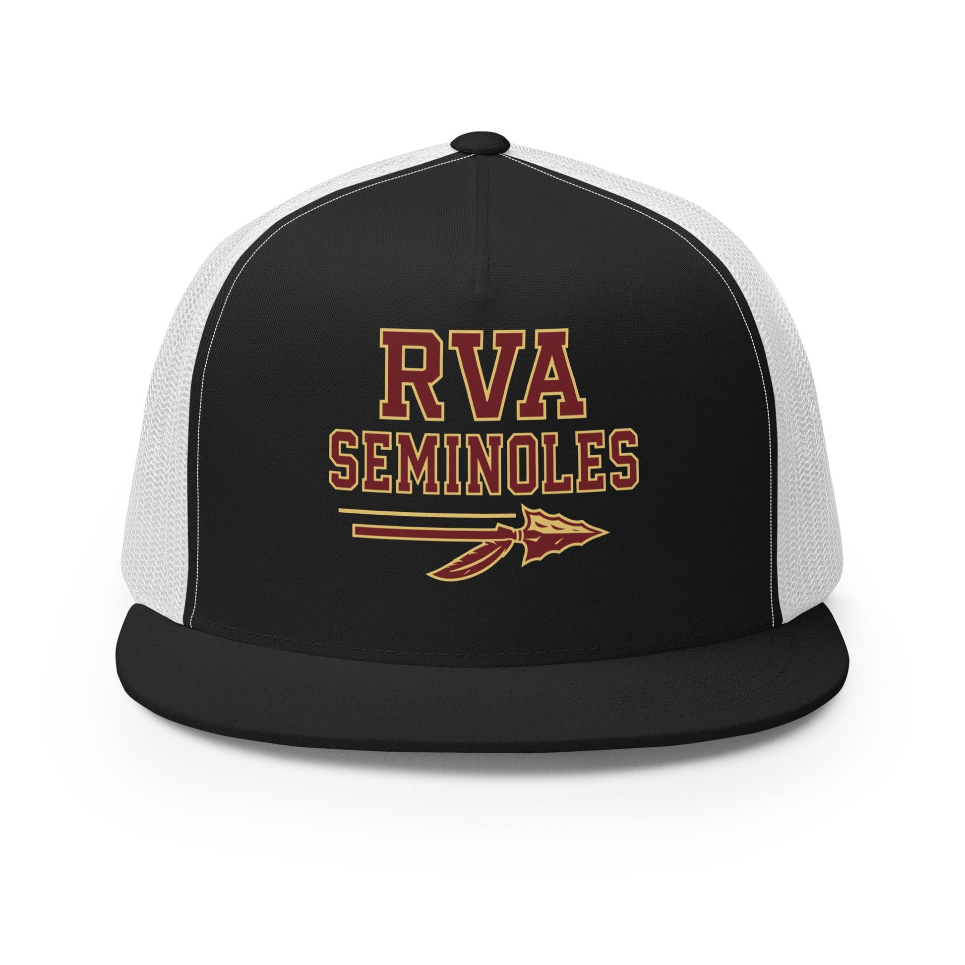 Performance | 5 Panel Trucker Cap | RVA Seminoles | Script Logo
