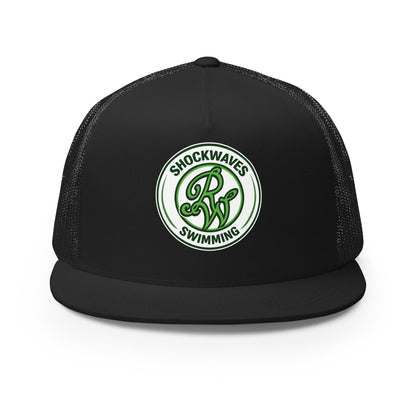 Performance | 5 Panel Trucker Cap | RWST | Badge Logo