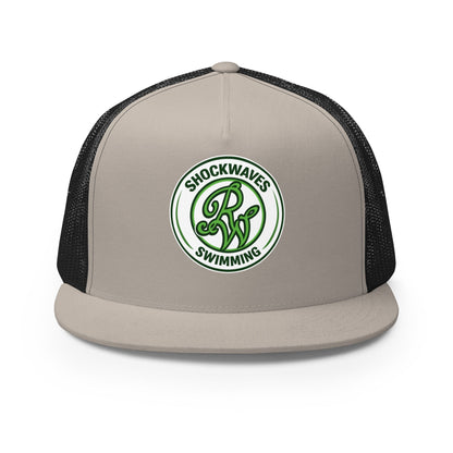 Performance | 5 Panel Trucker Cap | RWST | Badge Logo