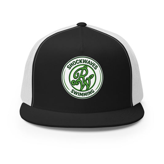 Performance | 5 Panel Trucker Cap | RWST | Badge Logo